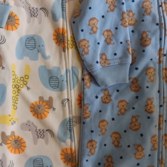 Set of 2 soft fleece bag sleepers - Picture 2 of 3